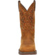 Durango Men's Rebel 12" Square Toe Waterproof Western Boot - Russet - DDB0361 - Overlook Boots
