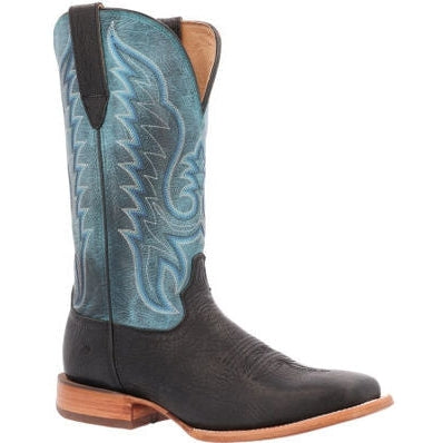 Durango Men's Arena Pro 13" Lagoon Western Boot -Black And Blue- DDB0413 - Overlook Boots
