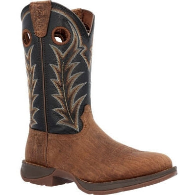 Durango Men's Rebel 12" Round Toe Western Work Boot -Oak Bark- DDB0428 - Overlook Boots