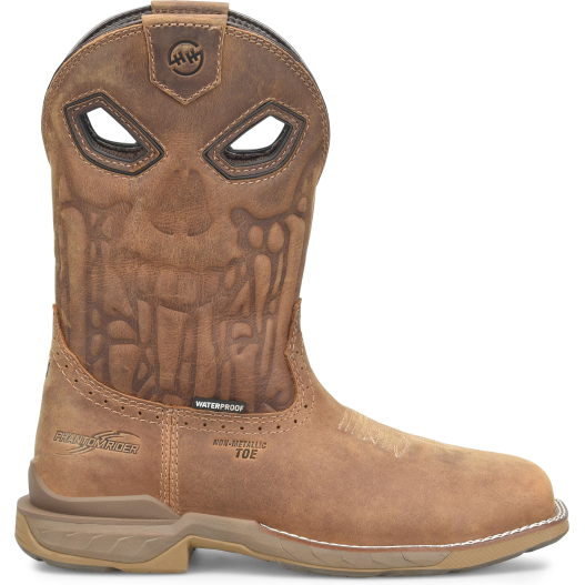Double H Men's Phantom Rider Lycan 11" Composite Toe Waterproof Roper Work Boot -Brown- DH5398 7.5 / Medium / Brown - Overlook Boots