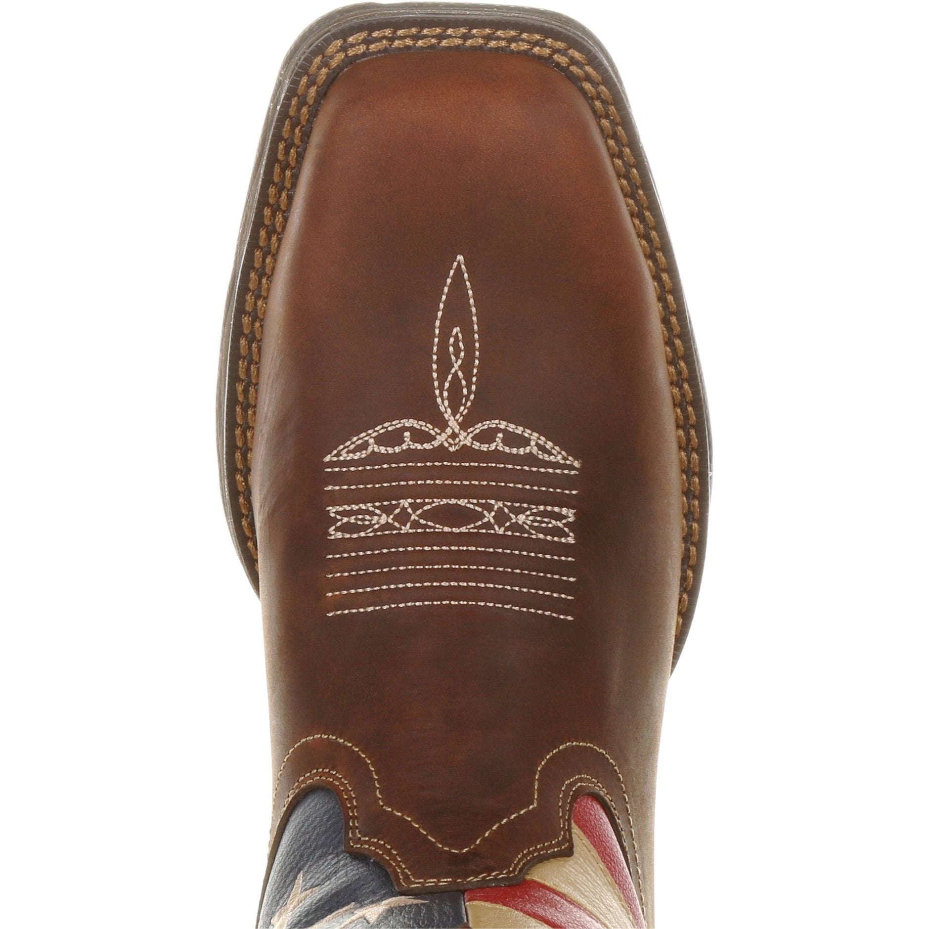 Durango Women's Lady Rebel 10" Steel Toe Patriotic Flag Work Boot - Overlook Boots