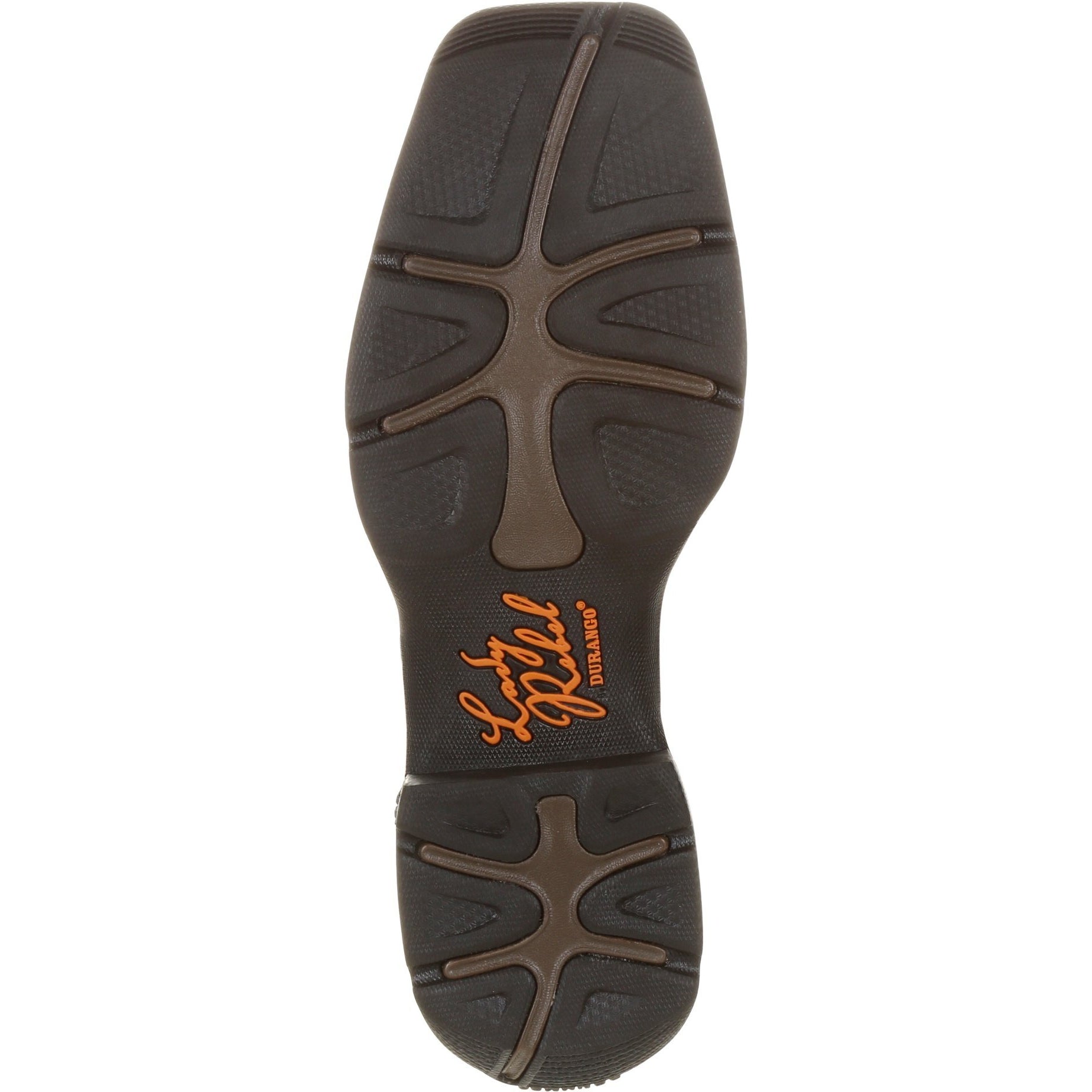 Durango Women's Lady Rebel 10" Steel Toe Patriotic Flag Work Boot - Overlook Boots