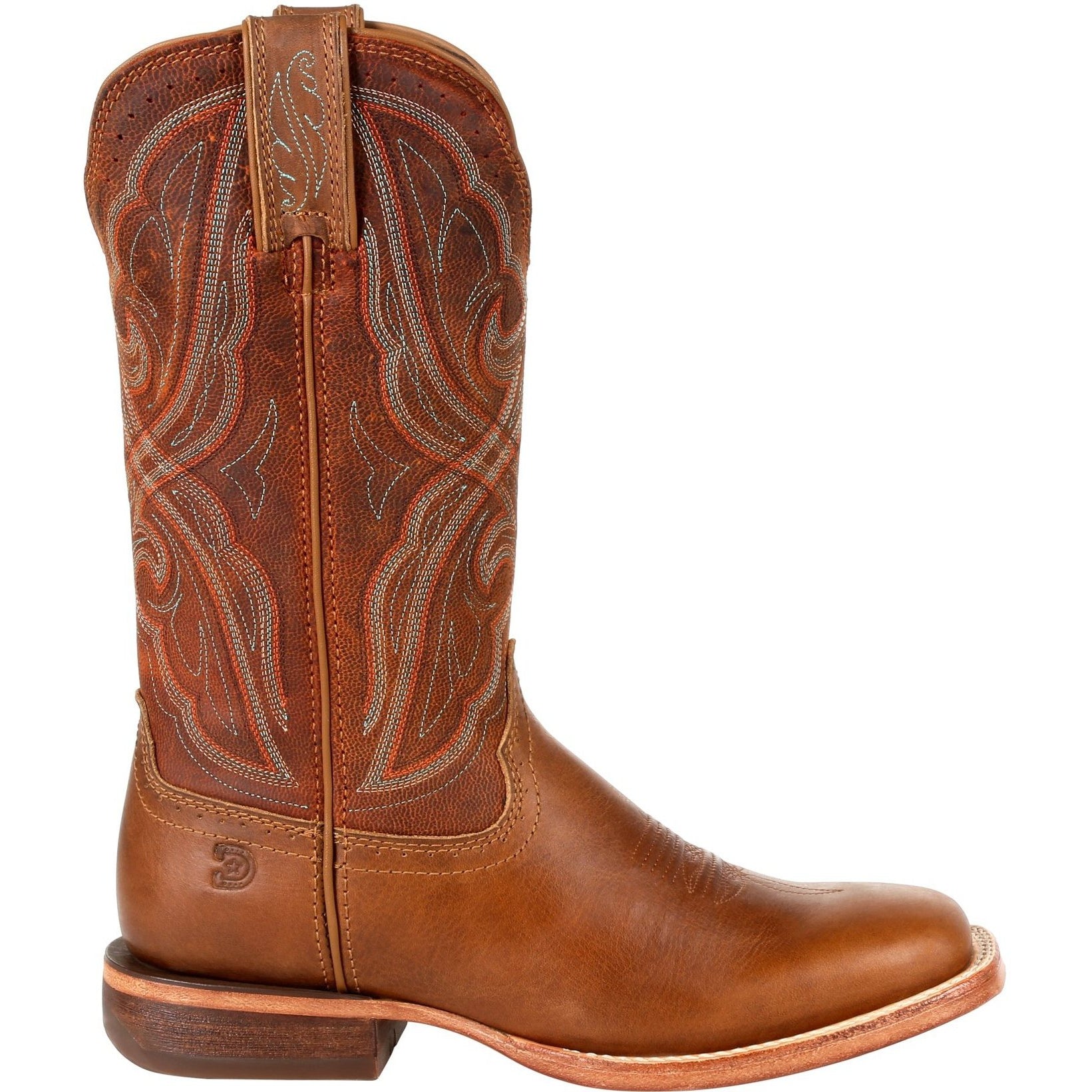 Durango Women's Arena Pro 12" Square Toe Western Boot Chestnut DRD0380 - Overlook Boots