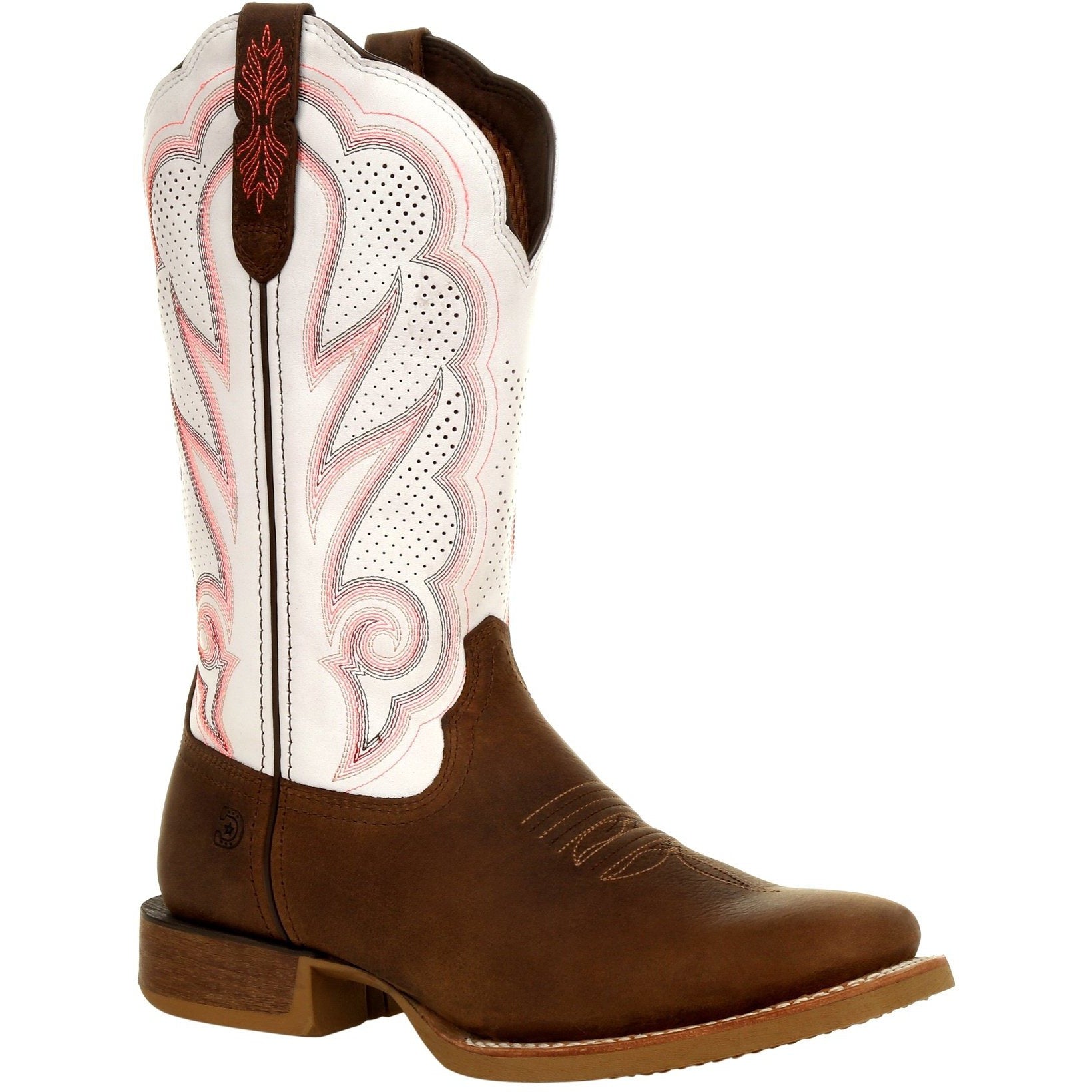 Durango Women's Lady Rebel Pro 12" Square Toe Ventilated Western Boot 6 / Medium / Brown - Overlook Boots