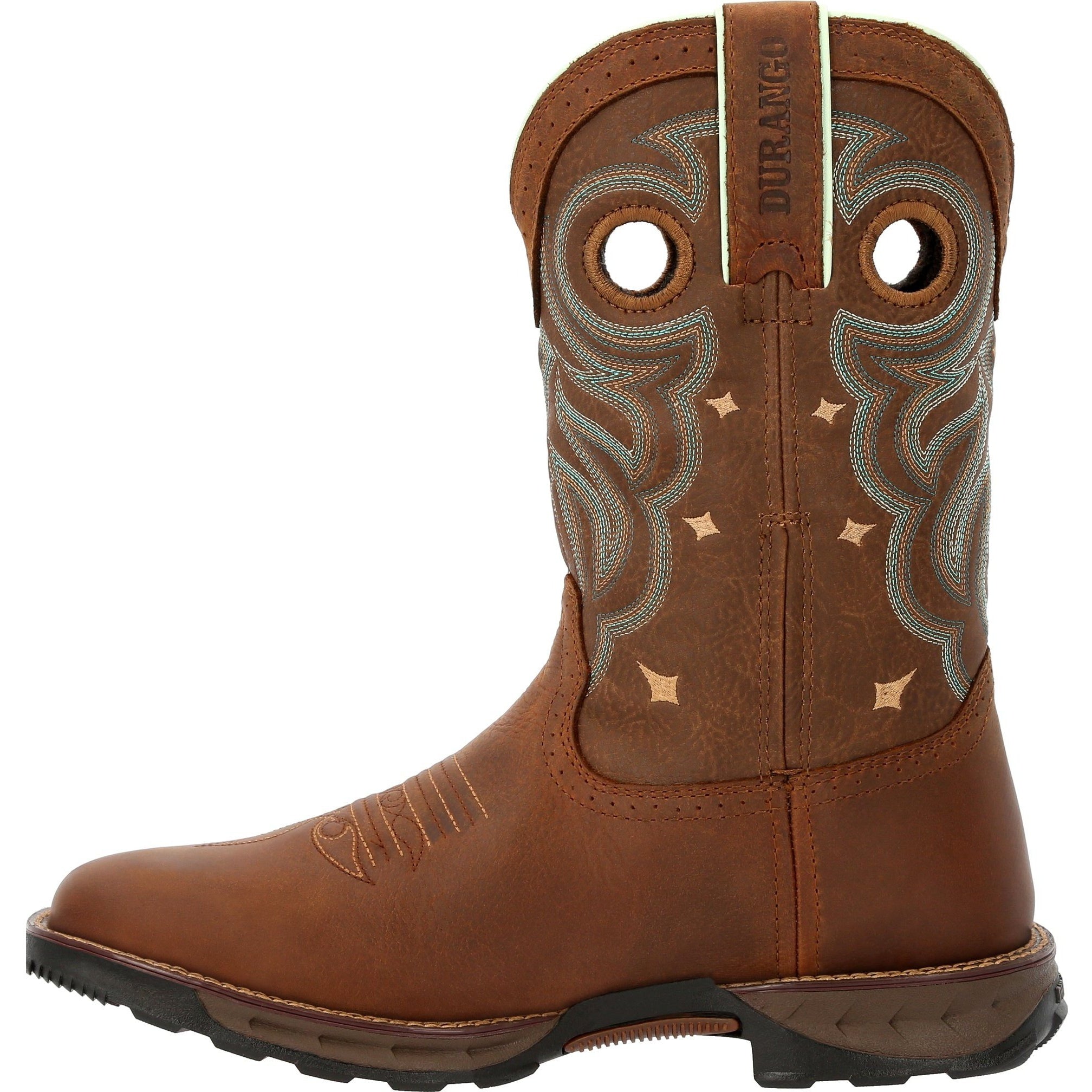 Durango Women's Maverick 10" Soft Toe Waterproof Western Work Boot - DRD0417 - Overlook Boots