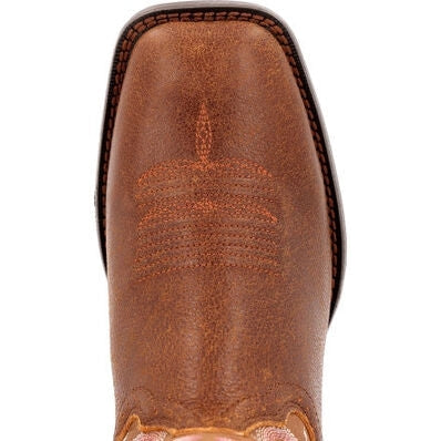 Durango Women's Westward 10" Square Toe Western Work Boot -Brown- DRD0445 - Overlook Boots
