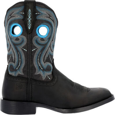 Durango Women's Westward 11" Steel Toe Western Work Boot -Midnight- DRD0447 6 / Medium / Midnight - Overlook Boots