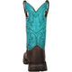 Durango Women's Lady Rebel 10" Steel Toe Western Boot- Brown - DWRD022 - Overlook Boots