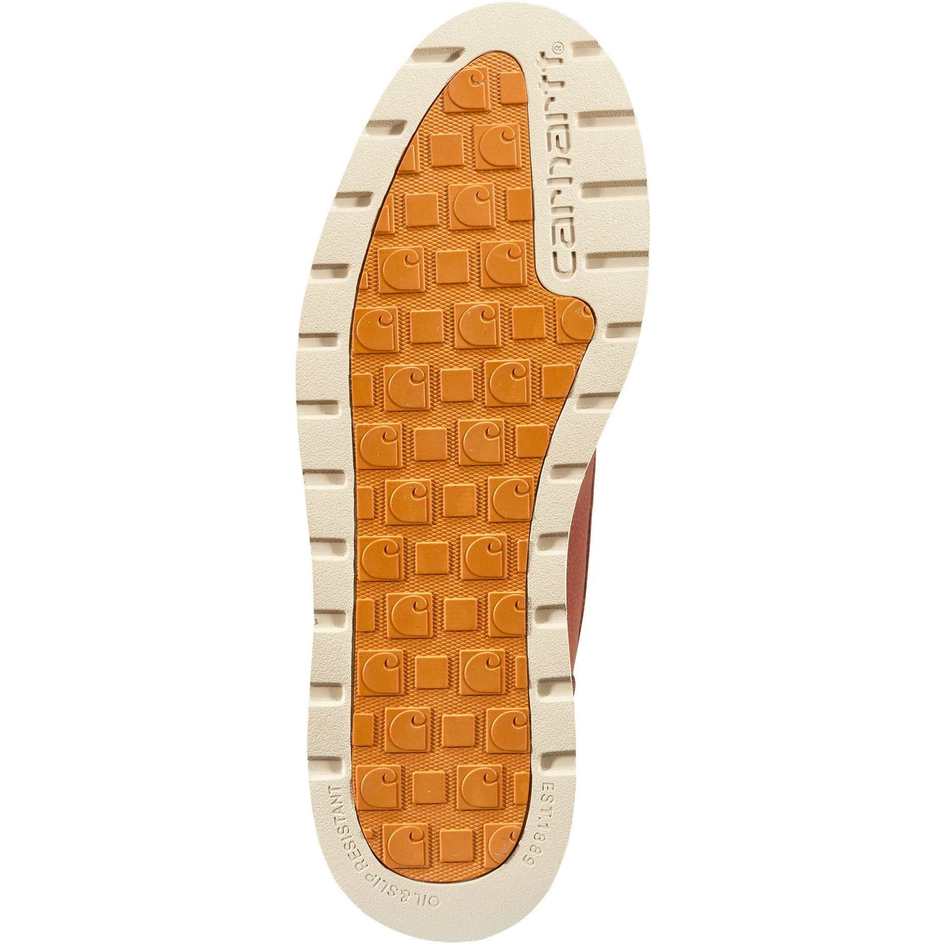 Carhartt Men's 8" Waterproof Steel Toe Wedge Work Boot - Redwood - FW8275-M - Overlook Boots