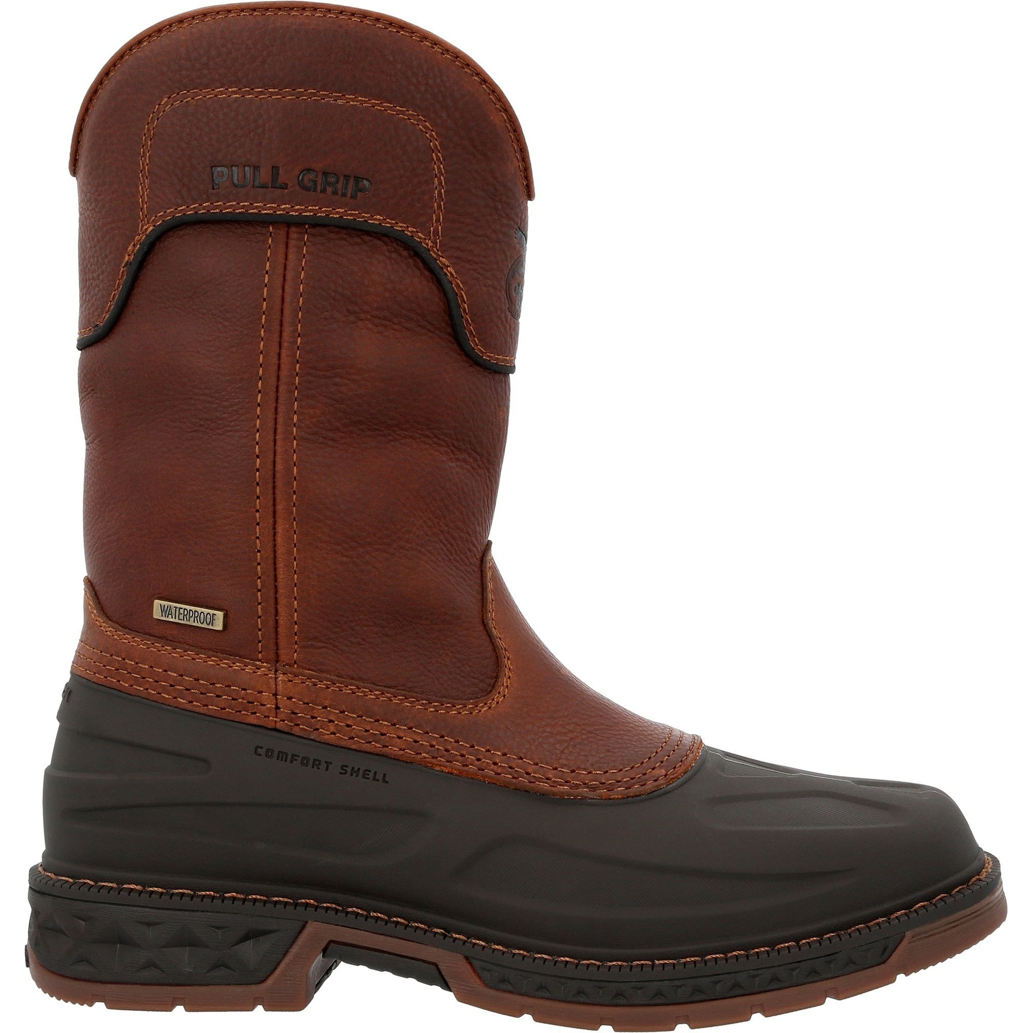 Georgia Men's Carbo-Tec LTR 11" Soft Toe Waterproof Wellington Work Boot GB00470 - Overlook Boots