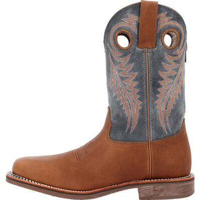 Georgia Men's Carbo Tec Elite 11" Waterproof Western Work Boot -Brown- GB00529 - Overlook Boots