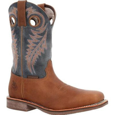 Georgia Men's Carbo Tec Elite 11" Waterproof Western Work Boot -Brown- GB00529 - Overlook Boots