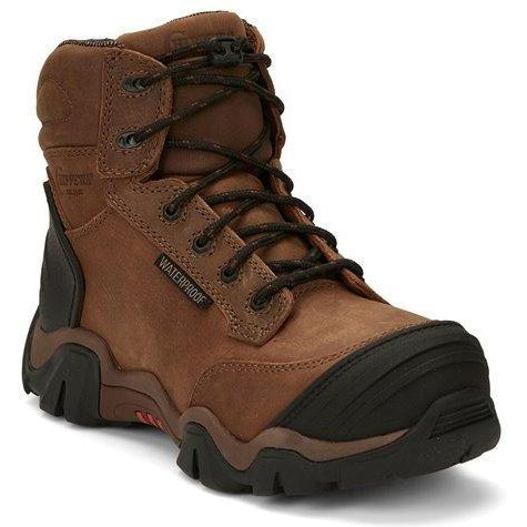 Chippewa Women's Cross Terrain 6" Comp Toe WP Hiker Work Boot - L50003 6 / Wide / Brown - Overlook Boots