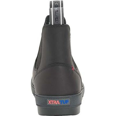 Xtratuf Men's Legacy Waterproof Slip Resistant Leather Chelsea Boot -Black- LCM000 - Overlook Boots