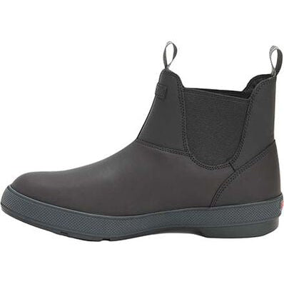 Xtratuf Men's Legacy Waterproof Slip Resistant Leather Chelsea Boot -Black- LCM000 - Overlook Boots