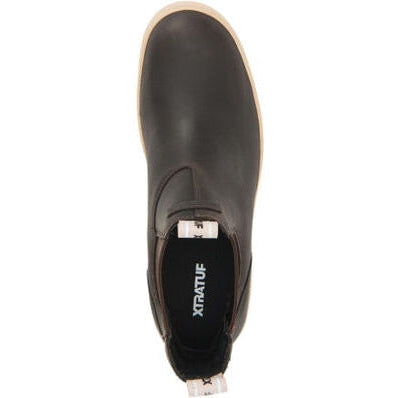 Xtratuf Men's Legacy Waterproof Slip Resis Leather Chelsea Boot -Brown- LCM900 - Overlook Boots