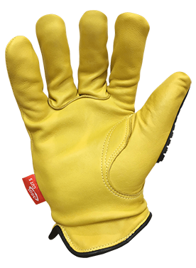 Ironclad 360 Degree Cut Leather Impact Work Gloves - Wheat - ILD-IMPC5 - Overlook Boots