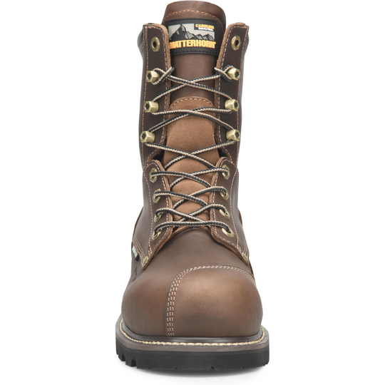 Matterhorn Men's Corvus 8" Waterproof Composite Toe PunCompositeure Work Boot -Brown- MT2508 - Overlook Boots