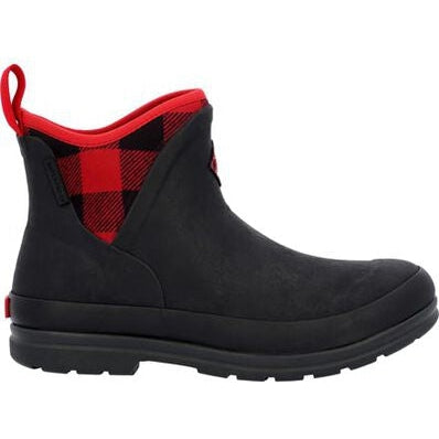 Muck Women's Originals Ankle Waterproof Work Boot - Black - OAW6PLD 5 / Medium / Black - Overlook Boots