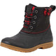 Muck Women's Originals Leather Duck Lace Waterproof Outdoor Boot - Black - ODLW6PLD - Overlook Boots