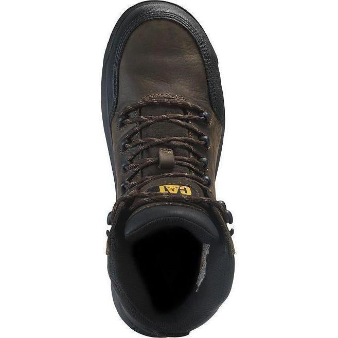 CAT Men's Resorption Waterproof Composite Toe Work Boot - Black - P90977 - Overlook Boots