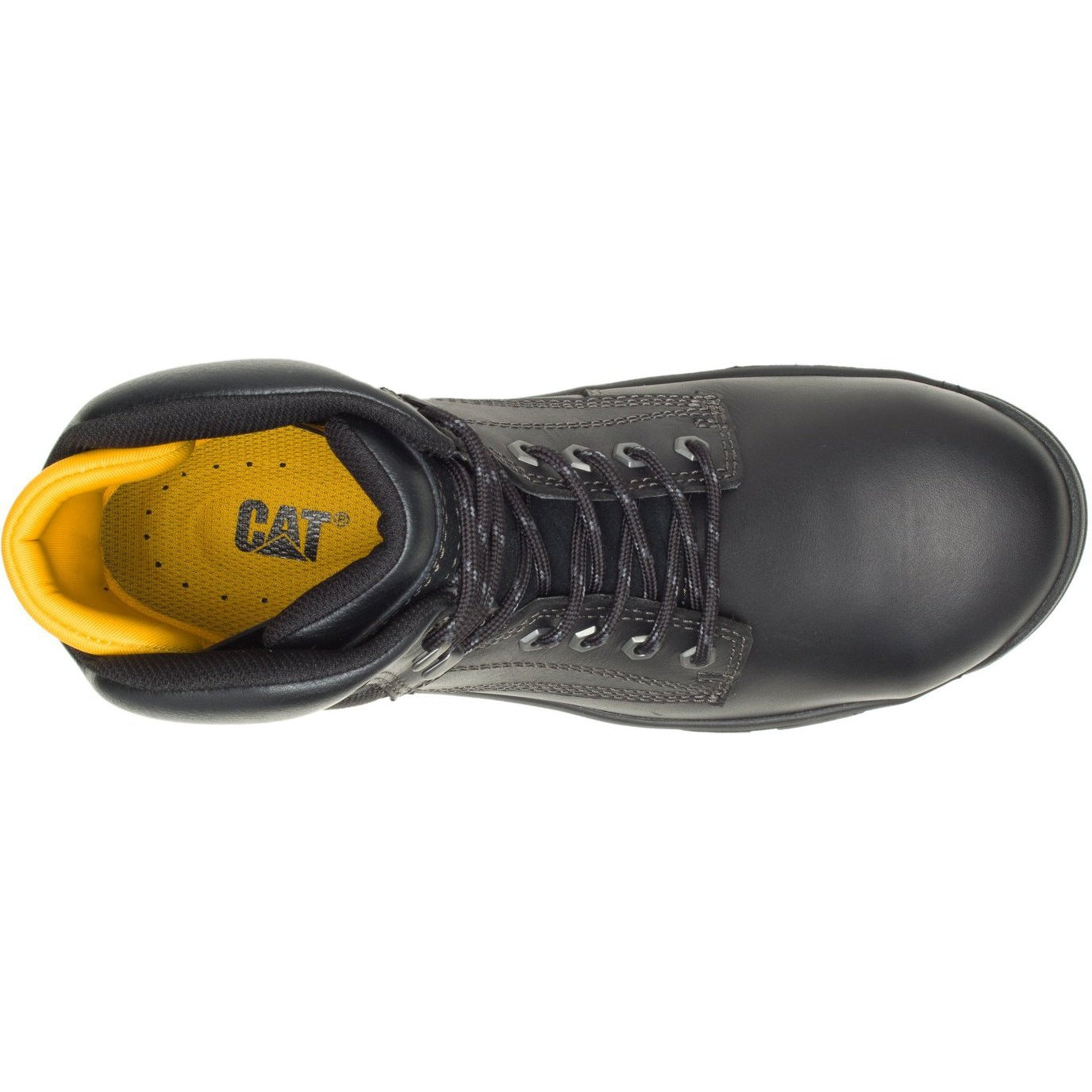 CAT Men's Mobilize Alloy Toe Work Boot - Black - P91267  - Overlook Boots