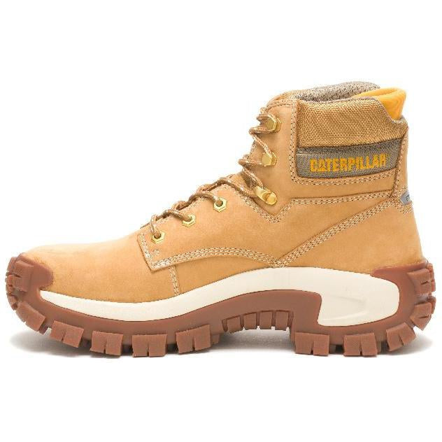 CAT Men's Invader Hi Steel Toe Work Boot - Honey Reset - P91286 - Overlook Boots