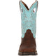 Durango Women's Lady Rebel Square Toe Western Boot - Brown - RD3471 - Overlook Boots