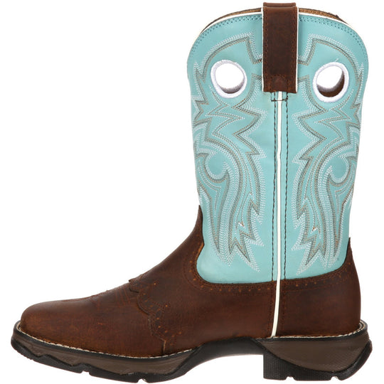 Durango Women's Lady Rebel Square Toe Western Boot - Brown - RD3471 - Overlook Boots