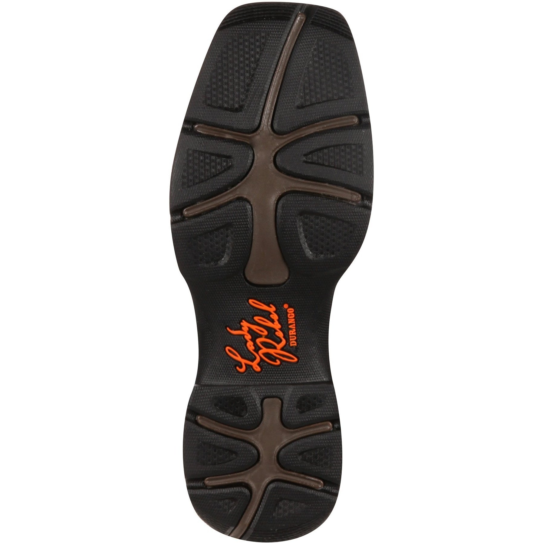 Durango Women's Lady Rebel Square Toe Western Boot - Brown - RD3471 - Overlook Boots