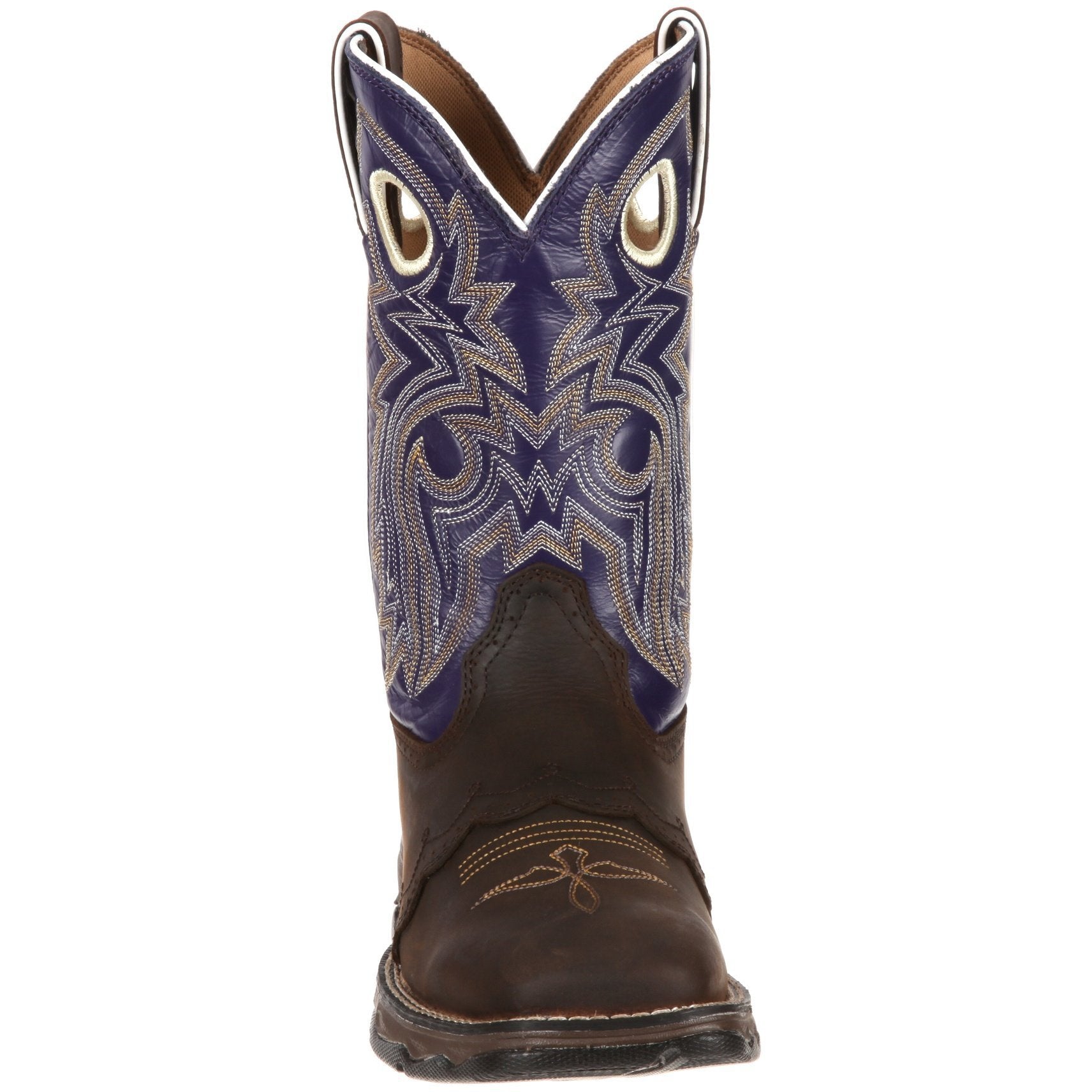 Durango Women's Lady Rebel 10" Square Toe Western Boot- Brown - RD3576 - Overlook Boots