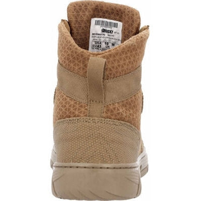 Rocky Men's Coronado Chukka 5" Waterproof Public Service Duty Boot -Brown- RKC130 - Overlook Boots