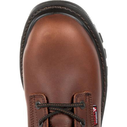 Rocky Men's Rams Horn 6" Composite Toe Waterproof Work Boot - Brown - RKK0257 - Overlook Boots