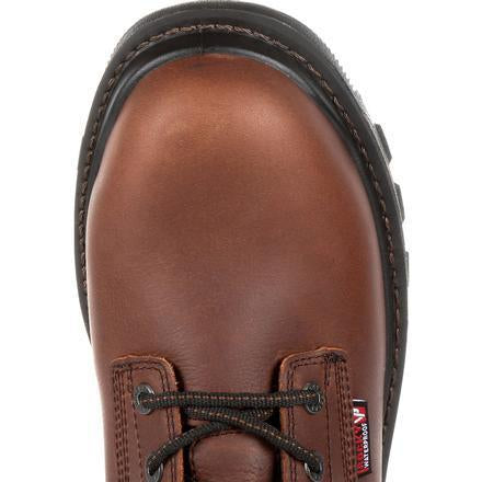 Rocky Men's Rams Horn 6" Waterproof Work Boot - Brown - RKK0259 - Overlook Boots