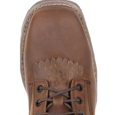 Rocky Men's Square Toe Logger Composite Toe Waterproof Work Boot - Brown - RKK0277 - Overlook Boots