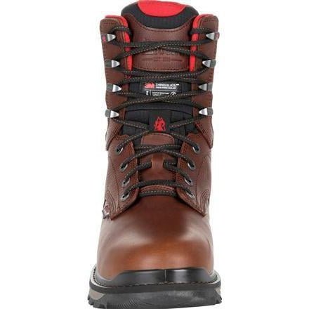 Rocky Men's Rams Horn 8" Composite Toe Waterproof Ins Work Boot - Brown - RKK0284 - Overlook Boots