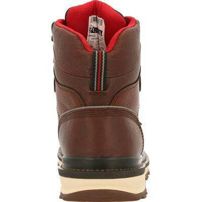 Rocky Men's Rams Horn 6" Waterproof Wedge Work Boot - Brown - RKK0321 - Overlook Boots