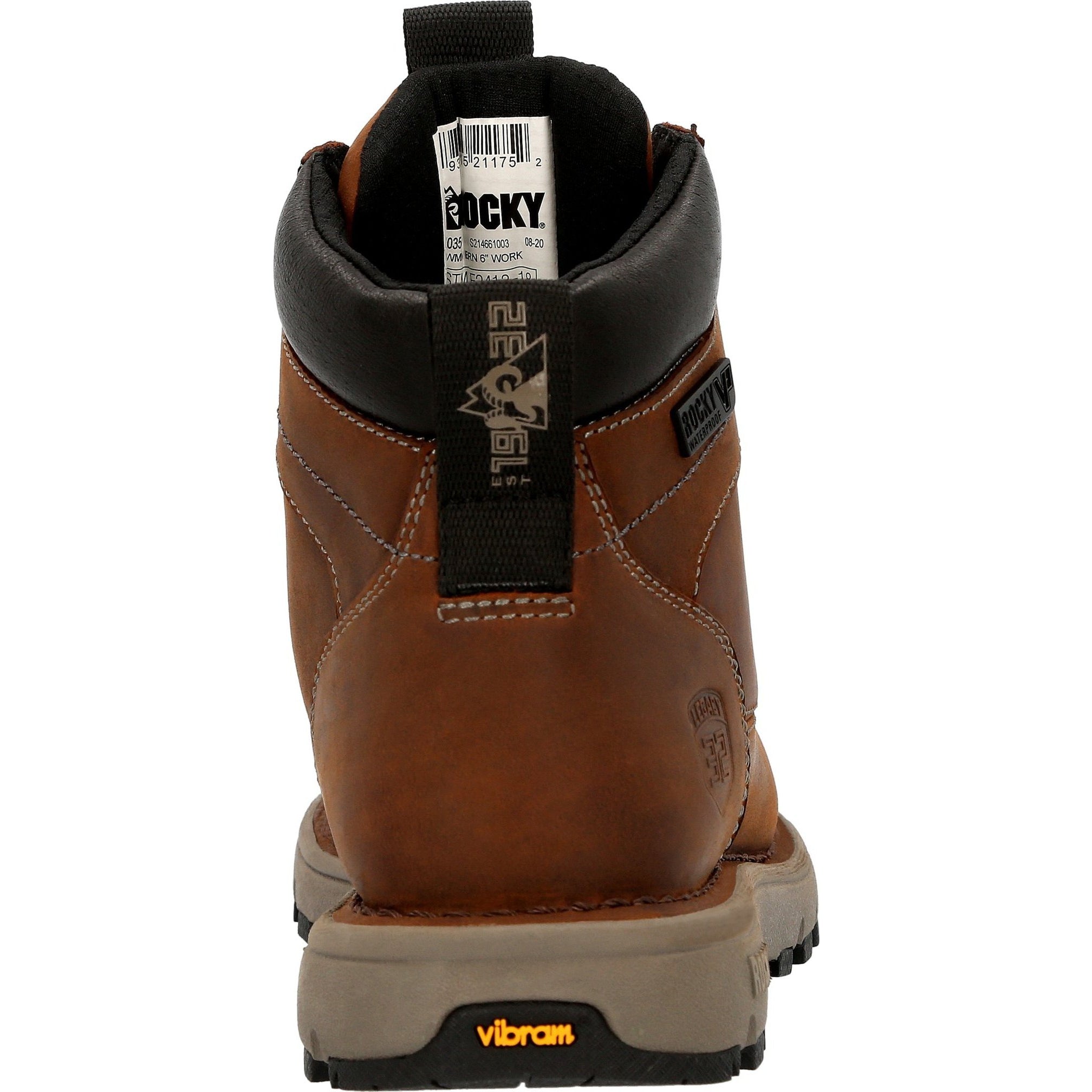 Rocky Women's Legacy 32 6" Soft Toe Waterproof Work Boot - Brown - RKK0349 - Overlook Boots