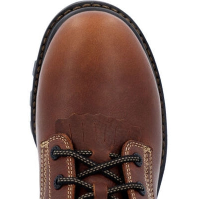 Rocky Men's Rams Horn Logger 9" Waterproof 400G Composite Toe Work Boot Brown RKK0396 - Overlook Boots