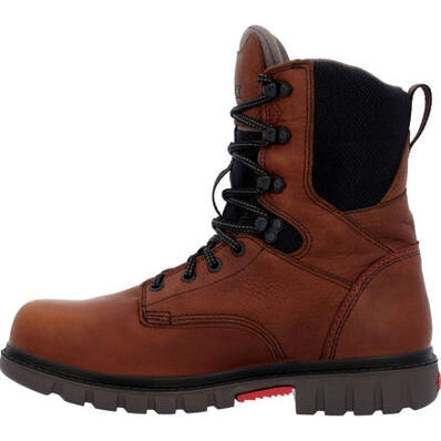 Rocky Men's Worksmart 8" Waterproof Composite Toe Work Boot -Brown- RKK0403 - Overlook Boots