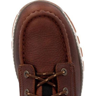 Rocky Men's Rebound Wedge 6" Soft Toe Waterproof Work Boot -Tobacco- RKK0434 - Overlook Boots