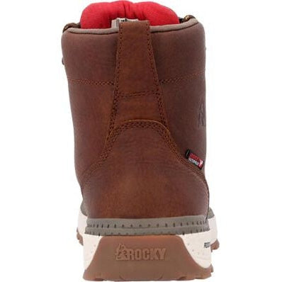 Rocky Men's Rebound Wedge 6" Composite Toe Waterproof Work Boot -Tobacco- RKK0435 - Overlook Boots