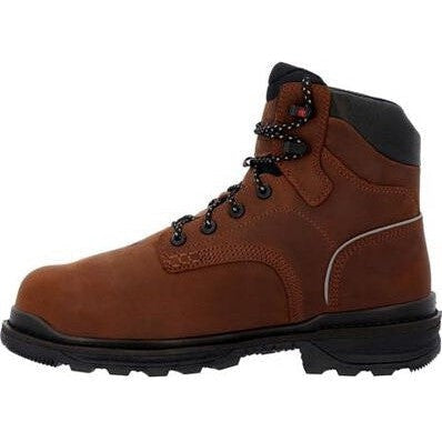 Rocky Men's Rams Horn 6" Composite Toe Waterproof Work Boot -Crazy Horse- RKK0440 - Overlook Boots