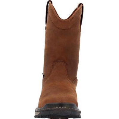Rocky Men's Rams Horn 10" Composite Toe Waterproof Pull On Work Boot -Horse- RKK0443 - Overlook Boots