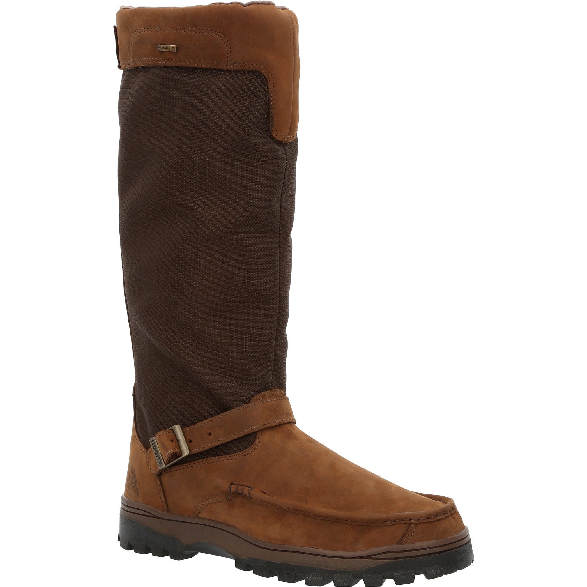 Rocky Men's Outback GORE-TEX® 16" Waterproof Outdoor Snake Boot- Brown- RKS0550 8 / Medium / Brown - Overlook Boots