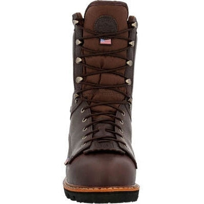Rocky Men's Elk Stalker 10" Waterproof Outdoor Boot - Brown - RKS0564 - Overlook Boots