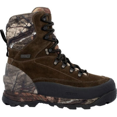 Rocky Men's Blizzards Stalker Max 9" Waterproof Insulated Work Boot Golden RKS0592 7 / Medium / Black - Overlook Boots