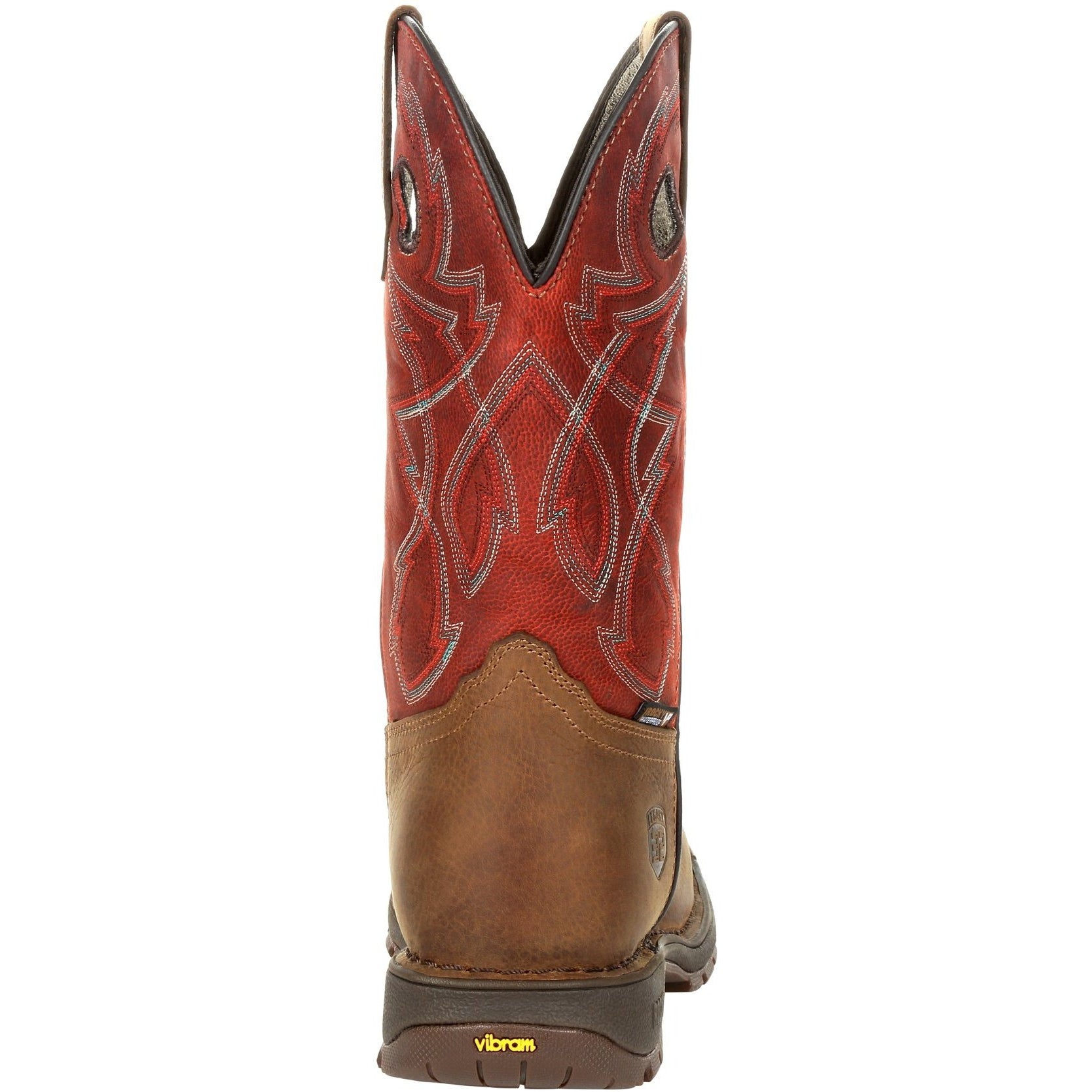 Rocky Men's Legacy 32 11" Square Toe Waterproof Western Work Boot- Red - RKW0316 - Overlook Boots