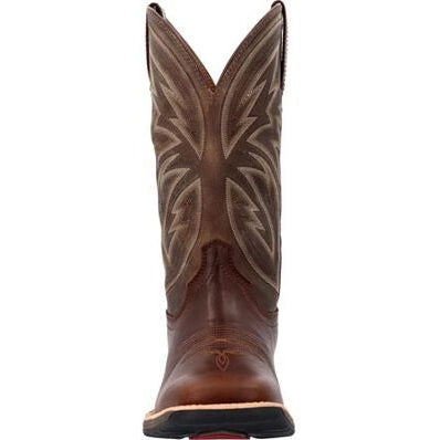 Rocky Men's Tall Oaks 12" Steel Toe Slip Resistant Western Work Boot -Bone- RKW0405 - Overlook Boots