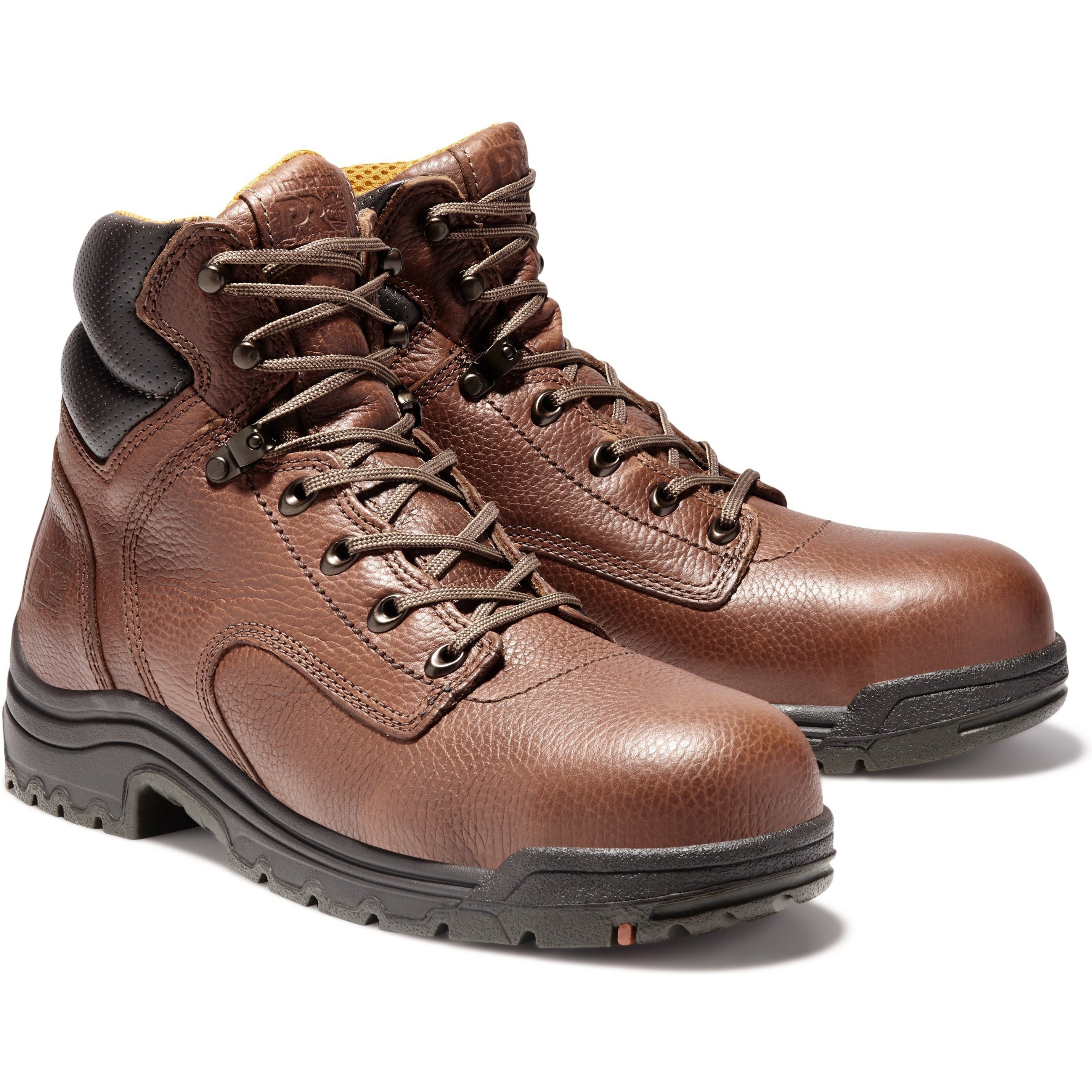Timberland PRO Men's TiTAN 6" Alloy Toe Work Boot Coffee - TB026063214 6 / Medium - Overlook Boots